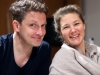 Holger Stockhaus und Cordelia Wege - keinerlei Spannungen...  (Foto: Olaf Parusel/MDR)